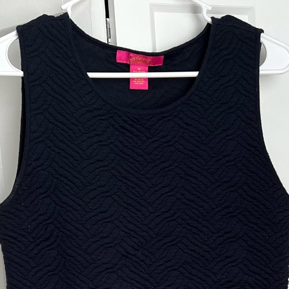 Catherine Malandrino Navy Quilted Dress, worn a few times - Picture 2 of 4